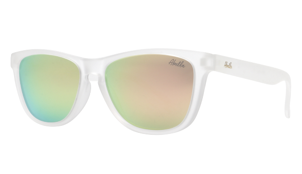 Abella Sport Polarized Sunglasses White Rose