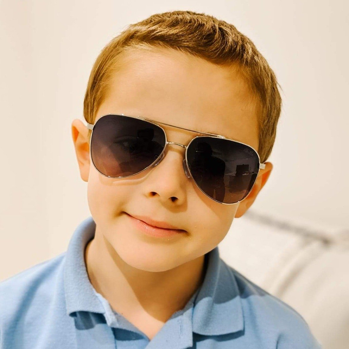 Lester Aviator Polarized Sunglasses [Small]